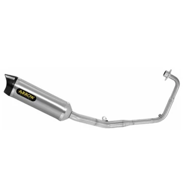 Arrow Thunder komplett kipufogórendszer (Alumínium/Rozsdamentes acél "Katalizátoros" - Honda CB 125 R -  2021-2022)