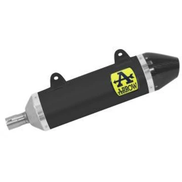 Arrow Thunder kipufogó (Alumínium "Fekete" - Aprilia RX/SX 125 - 2018-2020 - Malaguti XTM/XSM 125 - 2019-2020 - UM Moto UM DSR EX - 2018-2020)