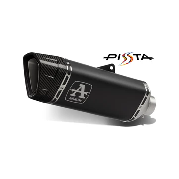 Arrow Pista kipufogó (Titán "Fekete"/Titán csatlakozás - Aprilia RSV4 1100 Factory - 2019-2020)