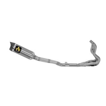 Arrow Competition komplett kipufogórendszer (Rozsdamentes acél/Titán "Katalizátor nélküli" - Suzuki GSX-R 600/750 I.E. - 2011-2016)