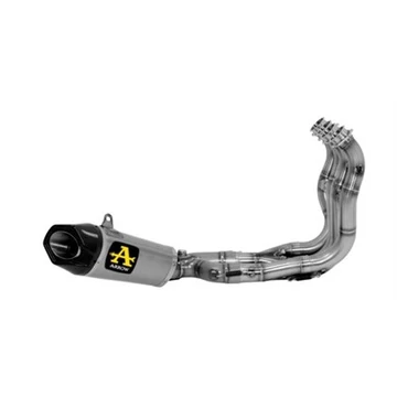 Arrow Competition komplett kipufogórendszer (Rozsdamentes acél/Titán "Katalizátor nélküli" - BMW S 1000 RR -  2009-2014)