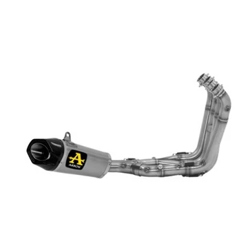 Arrow EVO Competition komplett kipufogórendszer (Rozsdamentes acél/Titán "Katalizátor nélküli - DB killer" - BMW S 1000 RR -  2015-2018)