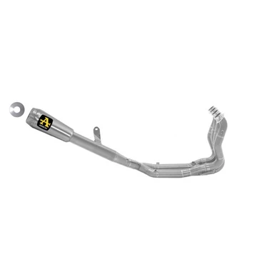 Arrow EVO 2 Competition komplett kipufogórendszer (Rozsdamentes acél/Titán "Katalizátor nélküli" - BMW M 1000 R/RR - 2020-2023/ S 1000 RR -  2019-2023)