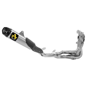 Arrow Competition komplett kipufogórendszer (Titán/Titán "Katalizátor nélküli" - Honda CBR 1000 RR-R - 2020-2023)