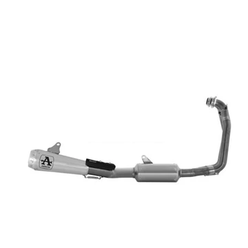 Arrow EVO Competition komplett kipufogórendszer (Titán/Titán "Katalizátor és DB Killer nélküli" - Aprilia RS/Tuono 660 - 2020-2023)