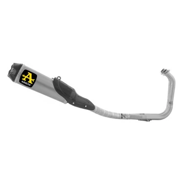 Arrow Indy-Race komplett kipufogórendszer (Titán/Titán "Katalizátor nélküli" - Kawasaki Ninja/Z 400 - 2023)