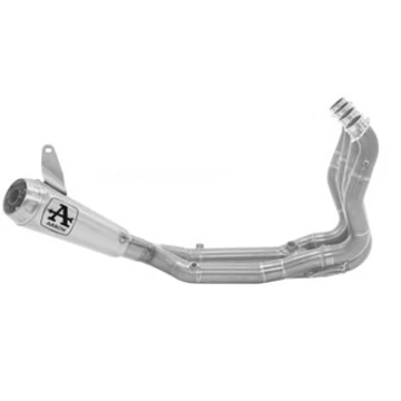 Arrow Competition komplett kipufogórendszer (Titán/Rozsdamentes acél "Katalizátor nélküli - Alsó elvezetés" - BMW M 1000 R - 2023)