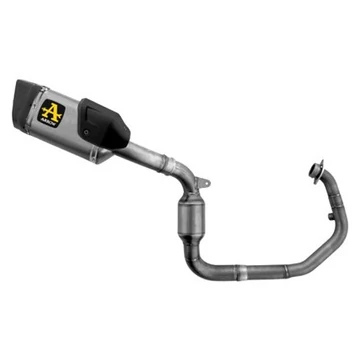 Arrow Competition kipufogórendszer (Titán/Rozsdamentes acél "Katalizátor nélküli" - KTM RC 390 - 2022-2024)