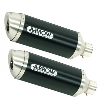 Arrow Thunder kipufogó (Alumínium "Fekete" - Ducati Monster 696 - 2008-2014/796 - 2010-2014/1100 - 2009-2010)