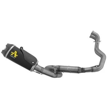 Arrow Works komplett kipufogórendszer (Rozsdamentes acél/Rozsdamentes acél "Fekete" - Suzuki GSX-8S - 2023)
