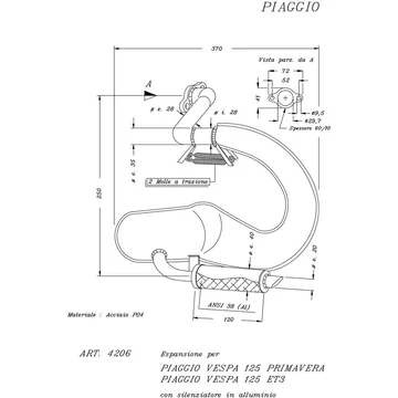 LeoVince LEOVINCE kipufogórendszer (VESPA)