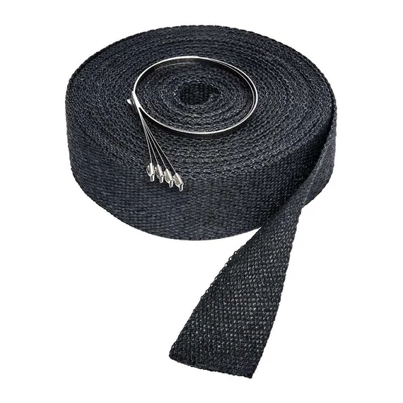 LeoVince WRAPS kipufogó bandázs - Fekete (UNIVERSAL)