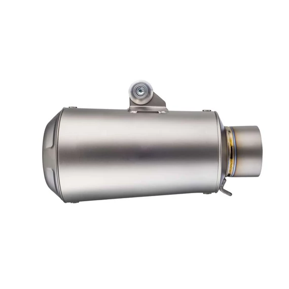 LeoVince LV-10 TITANIUM kipufogó dob Ø 54 (BAJAJ / HERO / MAHINDRA & MAHINDRA / TVS / UNIVERSAL / YAMAHA)