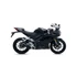 Arrow Thunder "Fekete" kipufogó (Alumínium - Yamaha MT 125 - 2020-2022 - YZF-R 125 - 2019-2022)