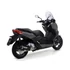 Arrow Urban kipufogó (Alumínium "Fekete" - Yamaha X-MAX 250 - 2009-2016)