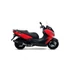 Arrow Urban kipufogó (Alumínium/Rozsdamentes acél "Fekete" - Kymco X-Town 300 - 2017-2020)