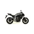 Arrow Thunder kipufogó (Alumínium "Fekete" - Yamaha MT-07 - 2014-2020 - Tracer 7/700 - 2016-2023)