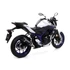 Arrow Thunder kipufogó (Alumínium "Fekete" - Yamaha MT-03 - 2016-2019 - YZF R3 - 2015-2018/2021-2023)